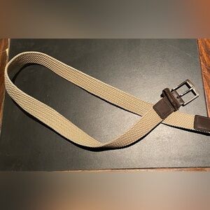 Kohl's Tan Woven Belt Bag